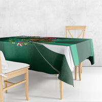 Mexico Hispanic Heritage Personalized Tablecloth With Aguila Mexicana - Wonder Print Shop