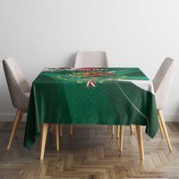 Mexico Hispanic Heritage Personalized Tablecloth With Aguila Mexicana - Wonder Print Shop