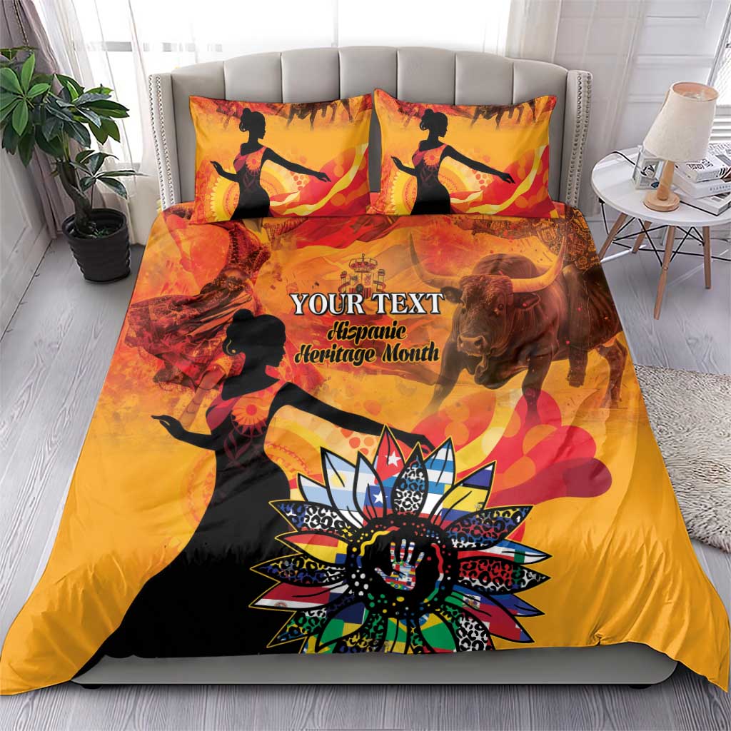 Spain Hispanic Heritage Personalized Bedding Set LT9 - Wonder Print Shop