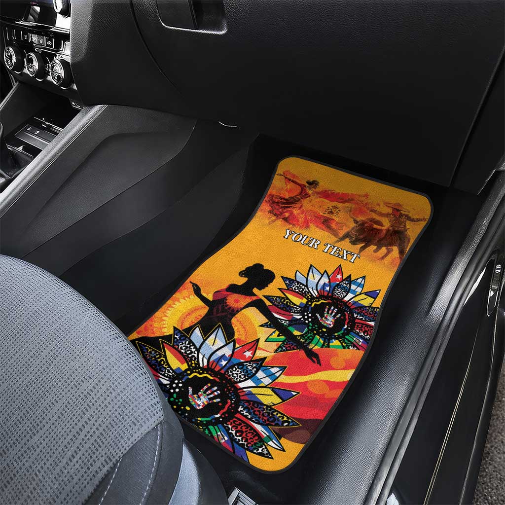 Spain Hispanic Heritage Personalized Car Mats LT9 - Wonder Print Shop