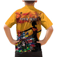 Spain Hispanic Heritage Personalized Family Matching Mermaid Dress and Hawaiian Shirt LT9 - Wonder Print Shop