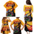 Spain Hispanic Heritage Personalized Family Matching Puletasi and Hawaiian Shirt - Wonder Print Shop