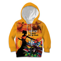 Spain Hispanic Heritage Personalized Kid Hoodie - Wonder Print Shop