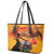 Spain Hispanic Heritage Personalized Leather Tote Bag - Wonder Print Shop