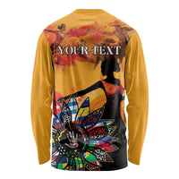 Spain Hispanic Heritage Personalized Long Sleeve Shirt - Wonder Print Shop