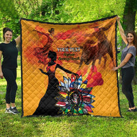 Spain Hispanic Heritage Personalized Quilt - Wonder Print Shop
