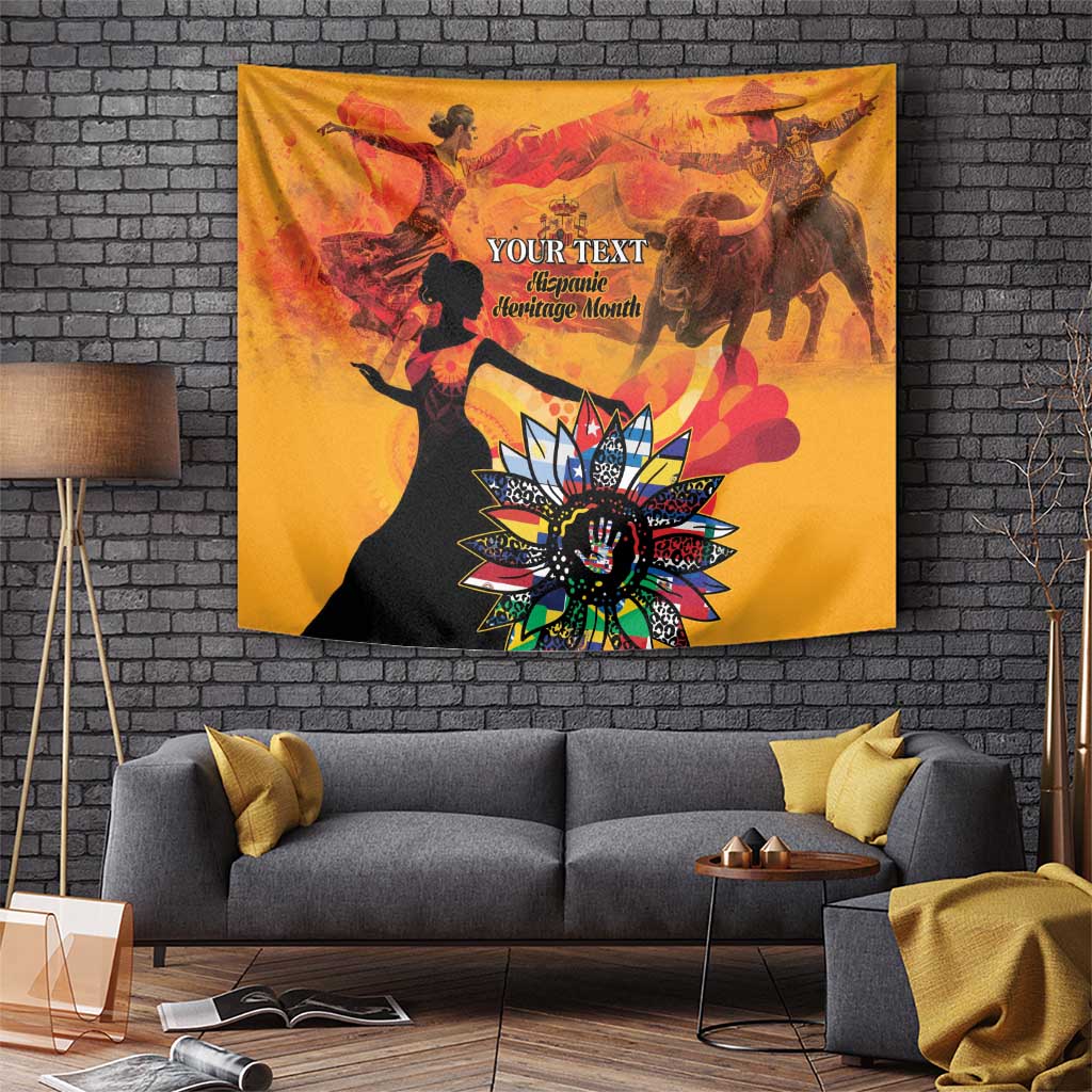 Spain Hispanic Heritage Personalized Tapestry - Wonder Print Shop