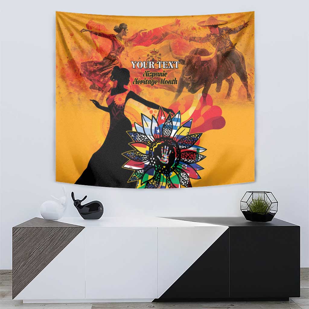 Spain Hispanic Heritage Personalized Tapestry - Wonder Print Shop