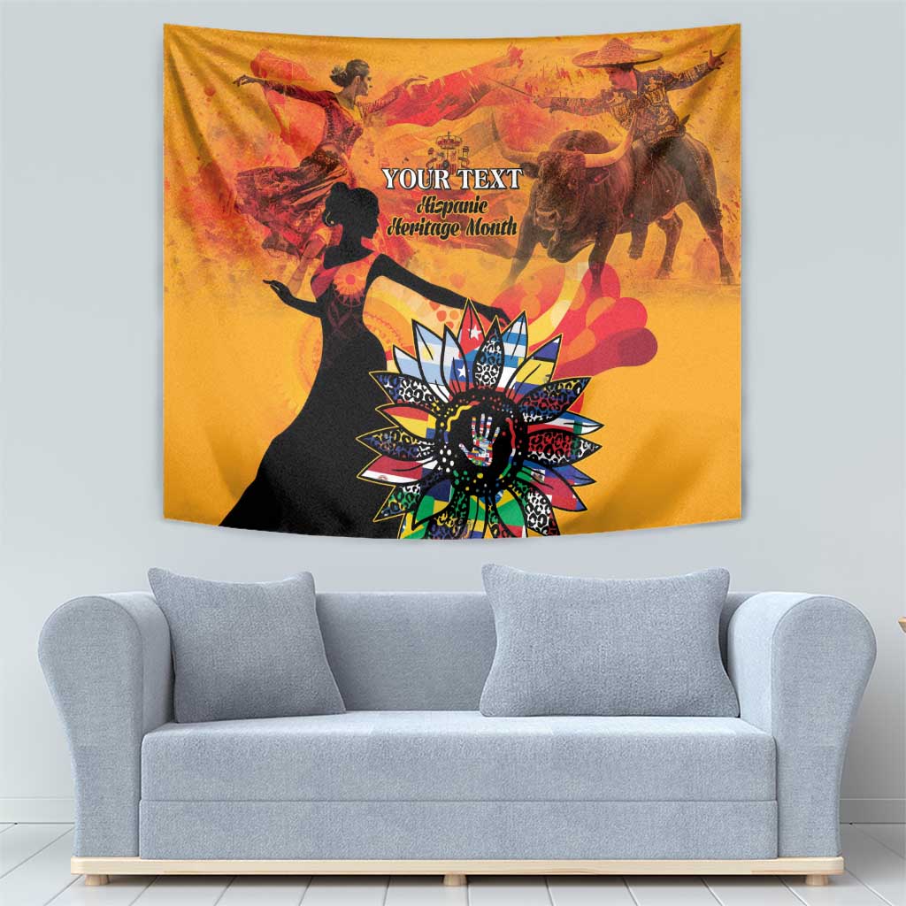 Spain Hispanic Heritage Personalized Tapestry - Wonder Print Shop