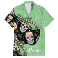 Mexican Sugar Skull Personalized Family Matching Tank Maxi Dress and Hawaiian Shirt Dia de Los Muertos Vibe - Wonder Print Shop