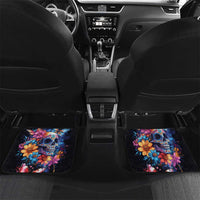 Mexican La Calaca and Butterfly Car Mats Skull Day Of The Dead LT9 - Wonder Print Shop