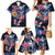 Mexican La Calaca and Butterfly Family Matching Mermaid Dress and Hawaiian Shirt Skull Day Of The Dead LT9 - Wonder Print Shop