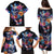 Mexican La Calaca and Butterfly Family Matching Puletasi and Hawaiian Shirt Skull Day Of The Dead - Wonder Print Shop