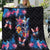 Mexican La Calaca and Butterfly Quilt Skull Day Of The Dead - Wonder Print Shop