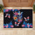 Mexican La Calaca and Butterfly Rubber Doormat Skull Day Of The Dead - Wonder Print Shop