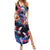 Mexican La Calaca and Butterfly Summer Maxi Dress Skull Day Of The Dead - Wonder Print Shop