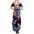 Mexican La Calaca and Butterfly Summer Maxi Dress Skull Day Of The Dead - Wonder Print Shop
