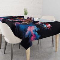 Mexican La Calaca and Butterfly Tablecloth Skull Day Of The Dead - Wonder Print Shop