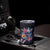 Mexican La Calaca and Butterfly Tumbler Cup Skull Day Of The Dead - Wonder Print Shop