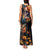 Mexican La Calaca and Marigold Flowers Tank Maxi Dress Skull Day Of The Dead - Wonder Print Shop