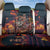 Mexican La Catrina Skeletons Dancing Back Car Seat Cover Dia de Los Muertos Verion 1 LT9 - Wonder Print Shop