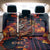 Mexican La Catrina Skeletons Dancing Back Car Seat Cover Dia de Los Muertos Verion 1 LT9 - Wonder Print Shop