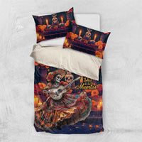 Mexican La Catrina Skeletons Dancing Bedding Set Dia de Los Muertos Verion 1 LT9 - Wonder Print Shop