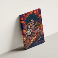 Mexican La Catrina Skeletons Dancing Canvas Wall Art Dia de Los Muertos Verion 1 LT9 - Wonder Print Shop
