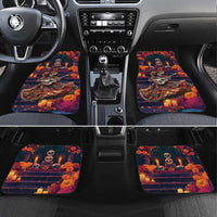 Mexican La Catrina Skeletons Dancing Car Mats Dia de Los Muertos Verion 1 LT9 - Wonder Print Shop