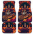 Mexican La Catrina Skeletons Dancing Car Mats Dia de Los Muertos Verion 1 LT9 - Wonder Print Shop