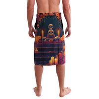 Mexican La Catrina Skeletons Dancing Lavalava Dia de Los Muertos Verion 1 - Wonder Print Shop