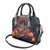 Mexican La Catrina Skeletons Dancing Shoulder Handbag Dia de Los Muertos Verion 1