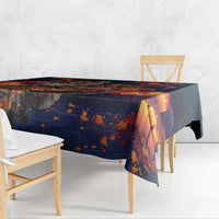 Mexican La Catrina Skeletons Dancing Tablecloth Dia de Los Muertos Verion 1 - Wonder Print Shop