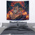 Mexican La Catrina Skeletons Dancing Tapestry Dia de Los Muertos Verion 1 - Wonder Print Shop