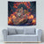 Mexican La Catrina Skeletons Dancing Tapestry Dia de Los Muertos Verion 1 - Wonder Print Shop