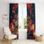 Mexican La Catrina Skeletons Dancing Window Curtain Dia de Los Muertos Verion 1 - Wonder Print Shop