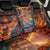 Mexican La Catrina Skeletons Dancing Back Car Seat Cover Dia de Los Muertos Verion 2 LT9 - Wonder Print Shop