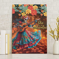 Mexican La Catrina Skeletons Dancing Canvas Wall Art Dia de Los Muertos Verion 2 LT9 - Wonder Print Shop