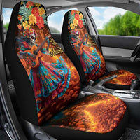 Mexican La Catrina Skeletons Dancing Car Seat Cover Dia de Los Muertos Verion 2 LT9 - Wonder Print Shop