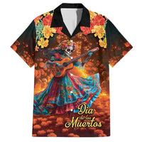 Mexican La Catrina Skeletons Dancing Hawaiian Shirt Dia de Los Muertos Verion 2 - Wonder Print Shop
