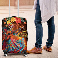 Mexican La Catrina Skeletons Dancing Luggage Cover Dia de Los Muertos Verion 2 - Wonder Print Shop