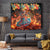 Mexican La Catrina Skeletons Dancing Tapestry Dia de Los Muertos Verion 2 - Wonder Print Shop