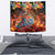 Mexican La Catrina Skeletons Dancing Tapestry Dia de Los Muertos Verion 2 - Wonder Print Shop