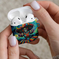 Día de los Muertos AirPods Case A Swirl of Colors and Souls - Wonder Print Shop