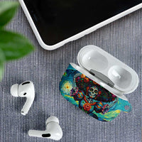 Día de los Muertos AirPods Case A Swirl of Colors and Souls - Wonder Print Shop