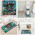 Día de los Muertos Bathroom Set A Swirl of Colors and Souls - Wonder Print Shop