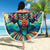 Día de los Muertos Beach Blanket A Swirl of Colors and Souls - Wonder Print Shop