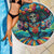 Día de los Muertos Beach Blanket A Swirl of Colors and Souls - Wonder Print Shop