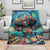 Día de los Muertos Blanket A Swirl of Colors and Souls - Wonder Print Shop