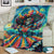 Día de los Muertos Blanket A Swirl of Colors and Souls - Wonder Print Shop